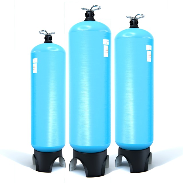 Head valve remineralizing filter