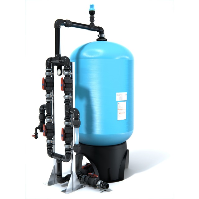 Manual valves front arsenic removal filter